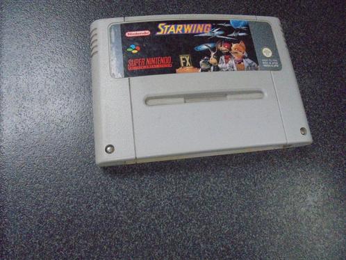 Snes Starwing (orig), Games en Spelcomputers, Games | Nintendo Super NES, Gebruikt, Racen en Vliegen, Ophalen of Verzenden