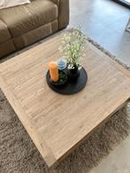 Salontafel massief eik, Ophalen, 50 tot 100 cm, 50 tot 100 cm, Minder dan 50 cm