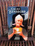 Bensdorp emaille reclamebord, Verzamelen, Merken en Reclamevoorwerpen, Ophalen of Verzenden, Zo goed als nieuw, Reclamebord