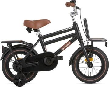 Popal Cooper Bamboo Kinderfiets - 14 inch - Zwart beschikbaar voor biedingen