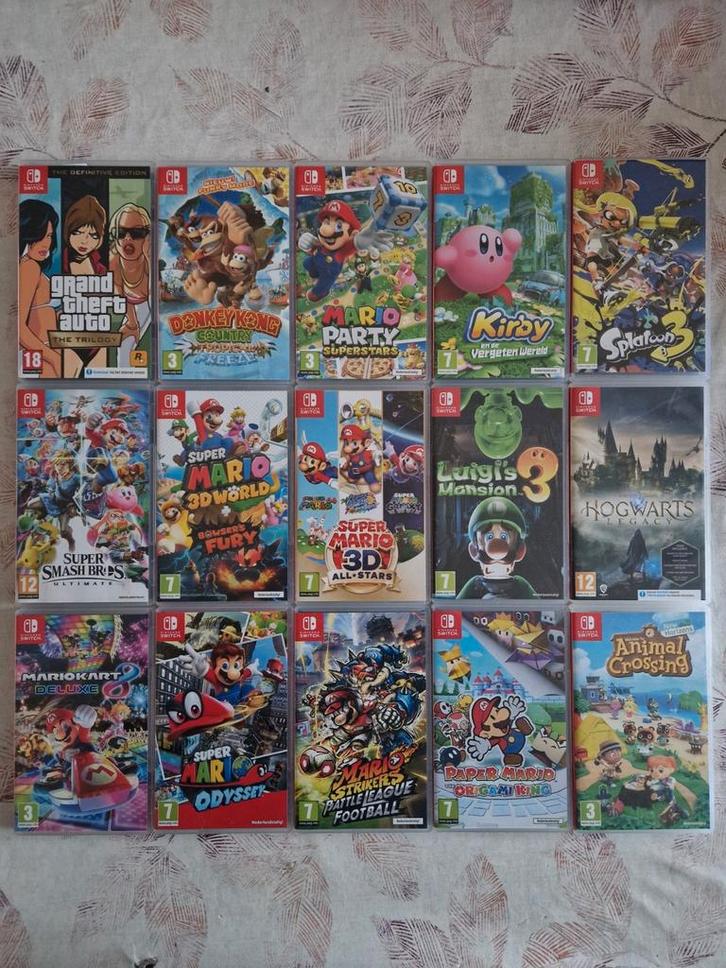 Verschillende Switch games te koop., Games en Spelcomputers, Games | Nintendo Switch, Zo goed als nieuw, Ophalen