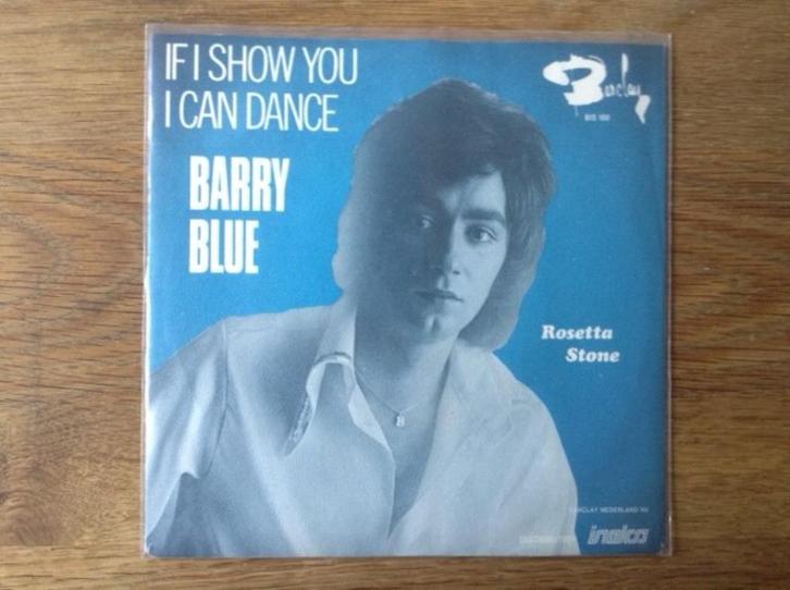 single barry blue, Cd's en Dvd's, Vinyl Singles, Single, Rock en Metal, 7 inch, Ophalen of Verzenden