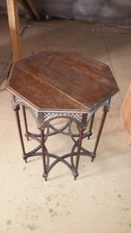 Table octogonale d'appoint, Maison & Meubles, 60 cm ou plus, Bois, Enlèvement, Utilisé