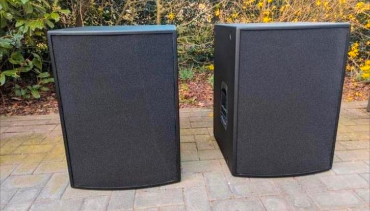 ✅Beyma 18 inch baskasten Ecler, Audio, Tv en Foto, Luidsprekerboxen, Gebruikt, Overige typen, 120 watt of meer, Overige merken