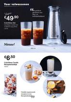 Nieuwe cold brew set van tupperware, Ophalen of Verzenden, Nieuw