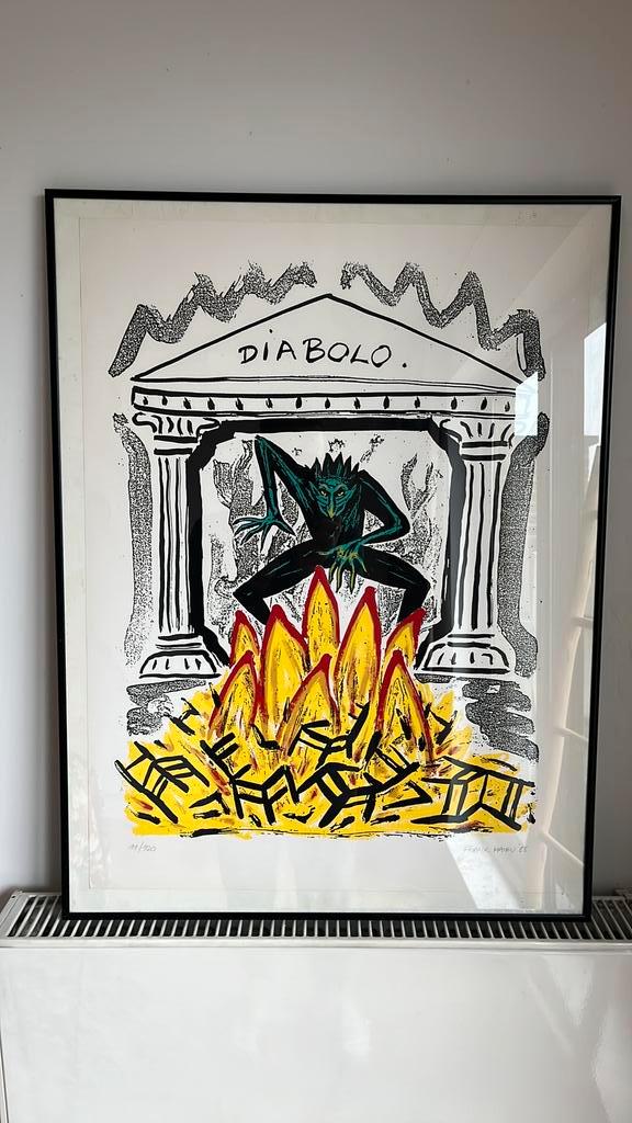 Frank Maieu, Antiek en Kunst, Kunst | Litho's en Zeefdrukken, Ophalen