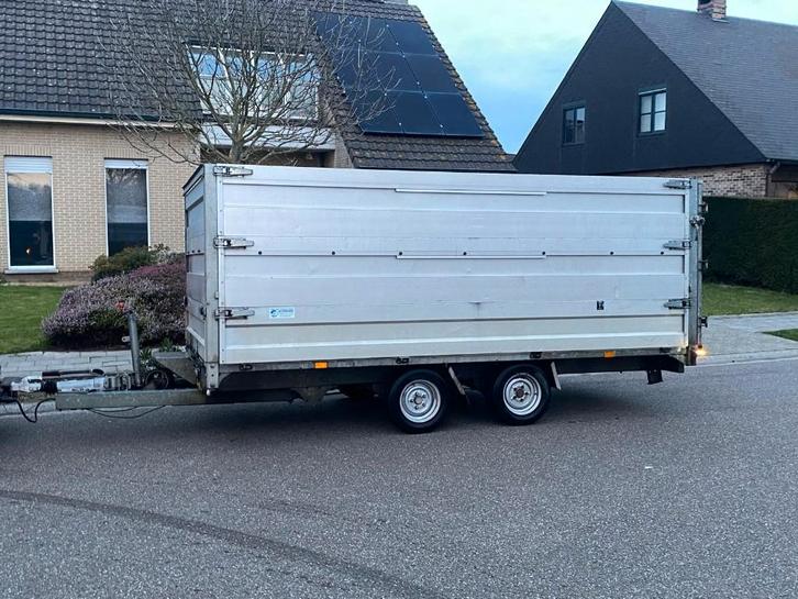 Twin-trailer tt35 40, Auto diversen, Aanhangers en Bagagewagens, Zo goed als nieuw, Ophalen of Verzenden