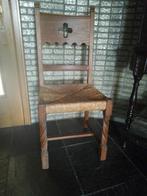 8 eiken stoelen ,melkkruk, oude,krat, Huis en Inrichting, Stoelen, Zo goed als nieuw, Ophalen