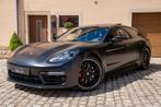 Porsche Panamera GTS Sport Turismo/PDCC/Burmester/360/ACC, Auto's, Automaat, Zwart, Bedrijf, Parkeersensor