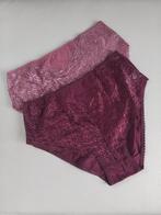 2 damesslips met hoge taille,bordeaux en rose;maat: XL., Vêtements | Femmes, Sous-vêtements & Lingerie, Zeeman, Envoi, Autres couleurs