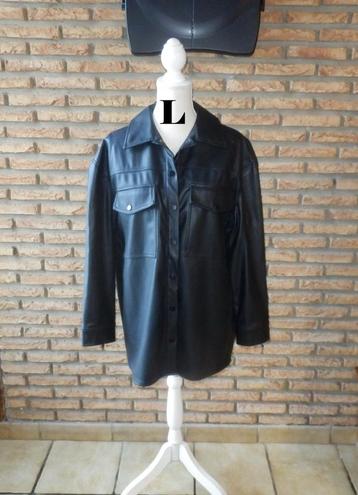 (110)- veste chemise femme t.L noire - jennyfer - beschikbaar voor biedingen