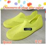 Chaussures de plage pour enfant-jaune/vert-Lizard-P.29, Kinderen en Baby's, Kinderkleding | Schoenen en Sokken, Gebruikt, Lizard