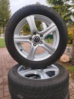 Winterbanden 205/55/R16 Continental voor Volkswagen 5X112, Auto-onderdelen, Banden en Velgen, Ophalen, Gebruikt, 16 inch, Band(en)