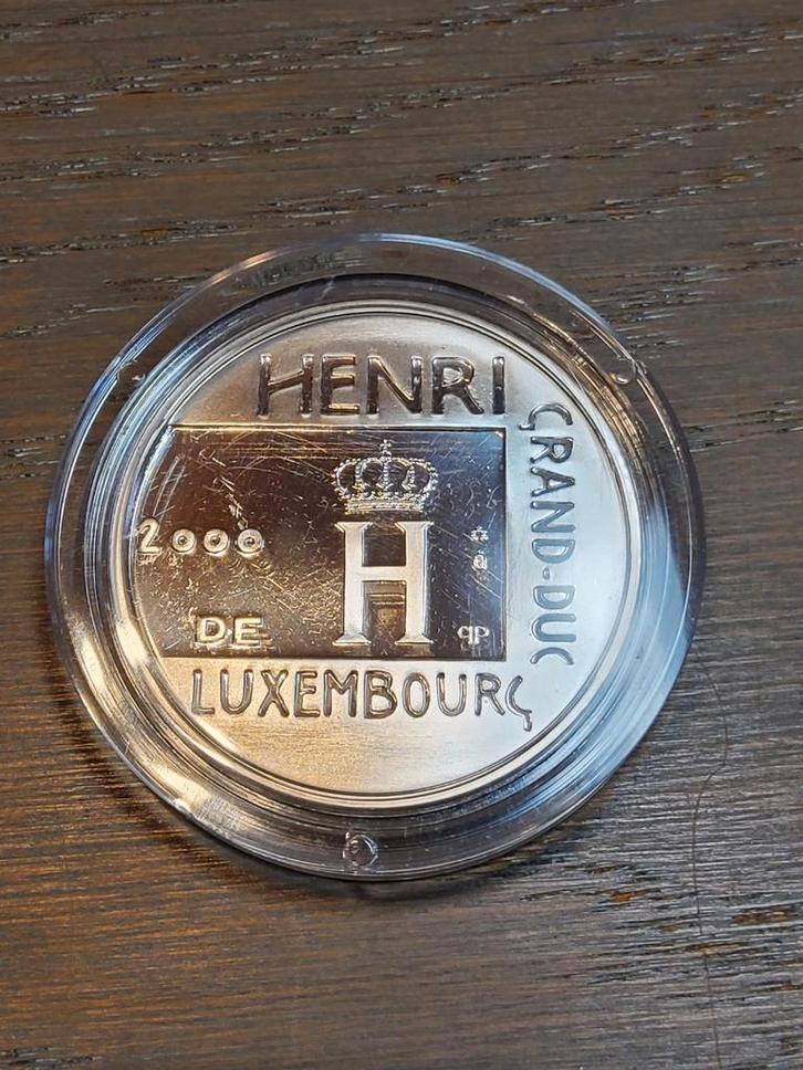 Luxemburgse munt, Postzegels en Munten, Munten | Europa | Euromunten, Setje, Overige waardes, Luxemburg, Zilver, Ophalen of Verzenden