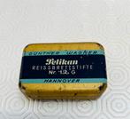 Ancienne petite boîte en fer blanc Pelikan Reissbrettstifte, Collections, Utilisé, Enlèvement ou Envoi