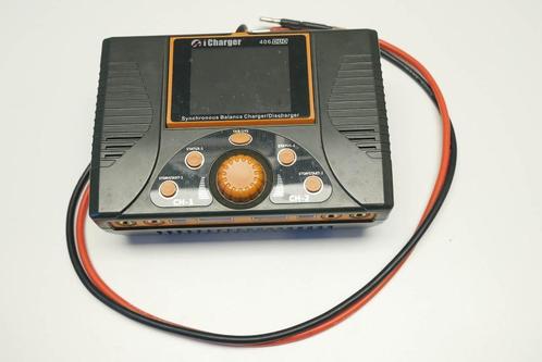 iCharger 406 Duo, Hobby en Vrije tijd, Modelbouw | Radiografisch | Overige, Zo goed als nieuw, Ophalen of Verzenden