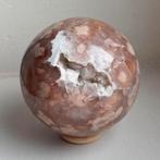 Roze bloemagaat bol, Ophalen of Verzenden