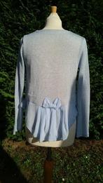 licht blauwe bolero / gilet speciale rug + strik Nieuw TU, Ophalen of Verzenden, Nieuw, Maat 36 (S), Blauw