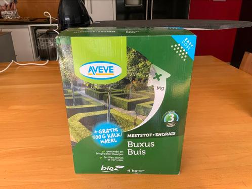 Natuurlijke Meststof voor buxus 4 kg (Aveve), Tuin en Terras, Plantenvoeding, Nieuw, Ophalen of Verzenden