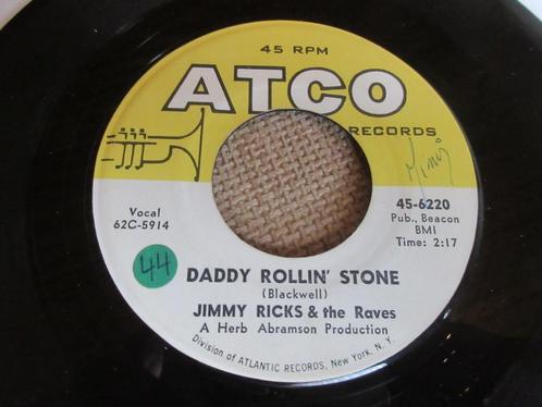 Jimmy Ricks & The Raves – Daddy Rollin' Stone/ Homesick, Cd's en Dvd's, Vinyl | Pop, Gebruikt, 1960 tot 1980, Ophalen of Verzenden