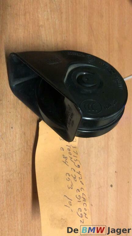 Claxon hoge toon BMW E90 E91 E92 E93 E84 E53 61337159420, Auto-onderdelen, Elektronica en Kabels, BMW, Gebruikt, Ophalen of Verzenden