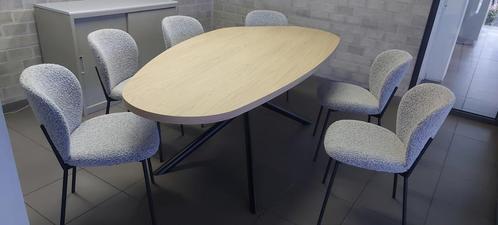 Nieuwe eetkamertafel + 6 stoelen, Huis en Inrichting, Complete eetkamers, Nieuw, 4 tot 6 stoelen, Ophalen