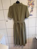 olijfgroene lange 'all day couture' jurk van NXI, maat 34-36, Ophalen, Zo goed als nieuw, Maat 36 (S)