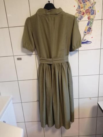 olijfgroene lange 'all day couture' jurk van NXI, maat 34-36 beschikbaar voor biedingen
