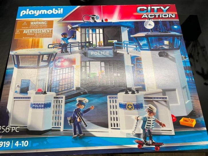 playmobil politiebureau met gevangenis, Kinderen en Baby's, Speelgoed | Playmobil, Ophalen of Verzenden