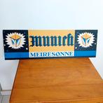 Panneau publicitaire en carton pour la bière Meiresonne, Collections, Enlèvement ou Envoi, Comme neuf, Panneau publicitaire
