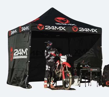 24MX Race Easy-Up Race Tent beschikbaar voor biedingen