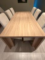 Eettafel + 6 stoelen, Huis en Inrichting, Tafels | Salontafels, Ophalen