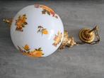 Vintage bloemen lamp, Ophalen, Zo goed als nieuw