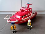 Playmobil brandweerboot, Enlèvement, Utilisé, Playmobil en vrac