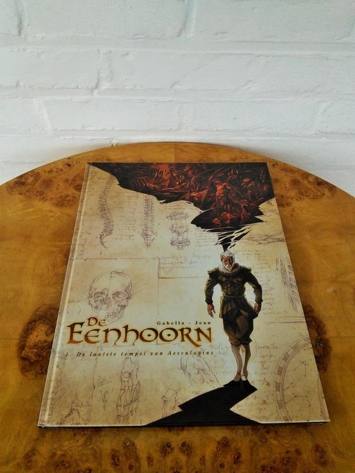 de eenhoorn 1 laatste tempel aesculapius - 1e druk HC, Boeken, Stripverhalen, Zo goed als nieuw, Eén stripboek, Ophalen of Verzenden