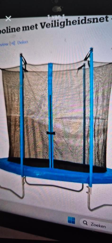 Trampoline 244cm diameter, Kinderen en Baby's, Speelgoed | Buiten | Trampolines, Gebruikt, Ophalen