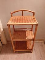 Grote plank van rotan/riet en bamboe, Ophalen, Zo goed als nieuw