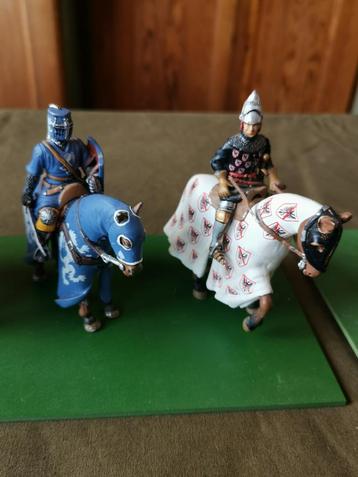 Soldat médiéval en plomb.  beschikbaar voor biedingen
