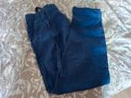 Blauwe linnen broek, Kleding | Dames, Ophalen of Verzenden, Zo goed als nieuw