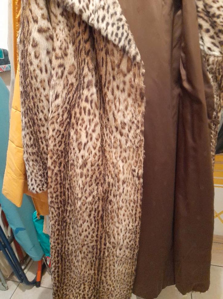 Vintage lange jas uit Belgisch atelier – luxe vacht, Kleding | Dames, Jassen | Winter, Zo goed als nieuw, Beige, Ophalen of Verzenden