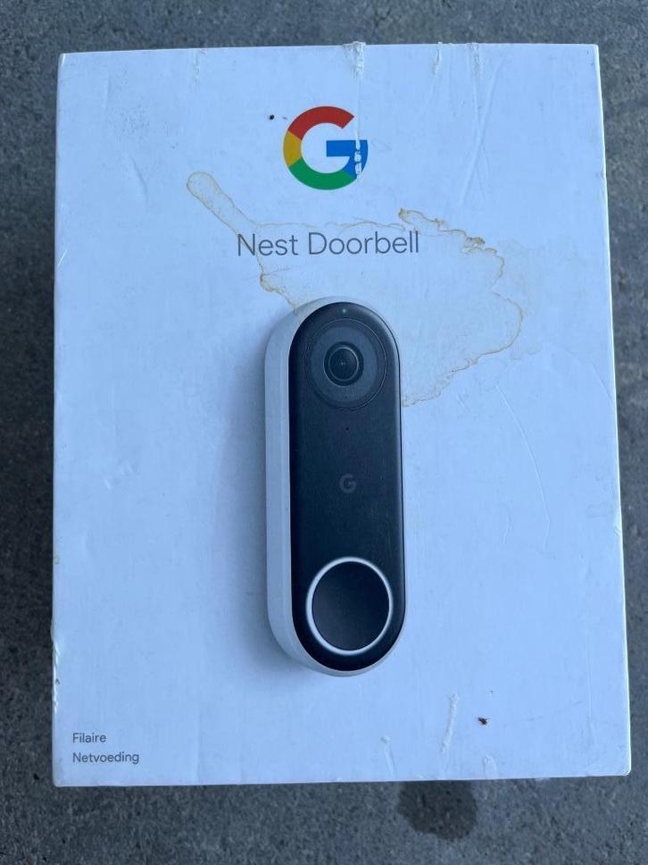 Google nest doorbell, Audio, Tv en Foto, Videobewaking, Gebruikt, Buitencamera, Ophalen