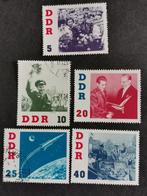 DDR 1961 - ruimtevaart - bezoek cosmonaut TItov aan DDR, Ophalen of Verzenden