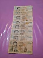 Billets 20 francs Belge 1964, Enlèvement