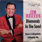 JIM REEVES - Diamonds in the sand (single), CD & DVD, Vinyles Singles, Comme neuf, 7 pouces, Country et Western, Enlèvement ou Envoi