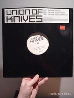 12" Union of Knives - I decline (Electro/House), CD & DVD, Vinyles | Dance & House, 12 pouces, Autres genres, Utilisé, Enlèvement ou Envoi