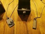 Emporio Armani halsketting heren, Ophalen, Zo goed als nieuw, Overige kleuren, Zilver