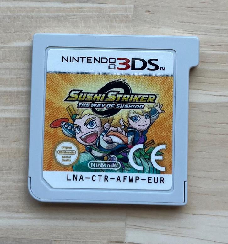 Sushi Striker - The Way Of Sushido (3DS), Games en Spelcomputers, Games | Nintendo 2DS en 3DS, Zo goed als nieuw, Ophalen of Verzenden