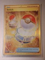 Switch trainer pokemon kaart, Ophalen of Verzenden, Zo goed als nieuw, Losse kaart