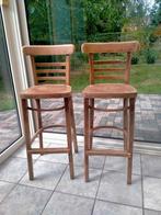 set houten barkrukken, Huis en Inrichting, Ophalen of Verzenden, Gebruikt