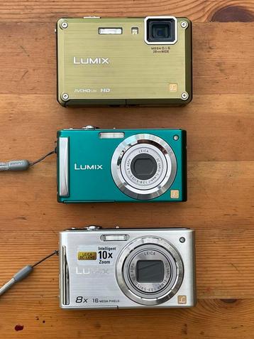 Drie Panasonic Lumix Leica camera's beschikbaar voor biedingen